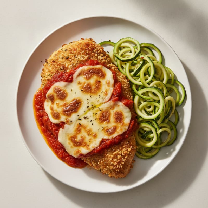 Baked Chicken Parmesan with Marinara