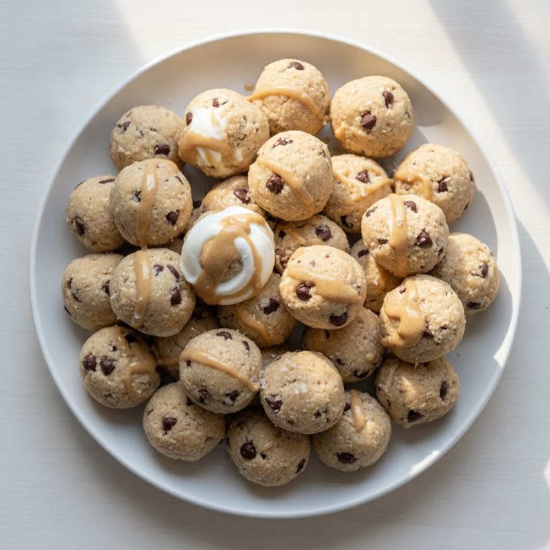 No-Bake Chocolate Chip Protein Bites