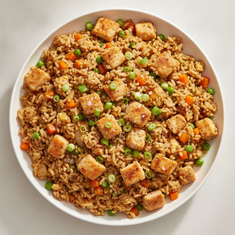Chicken and Vegetable Fried Rice