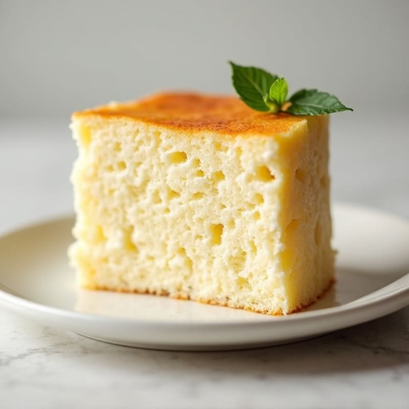 Light and Fluffy Vanilla Egg White Cake