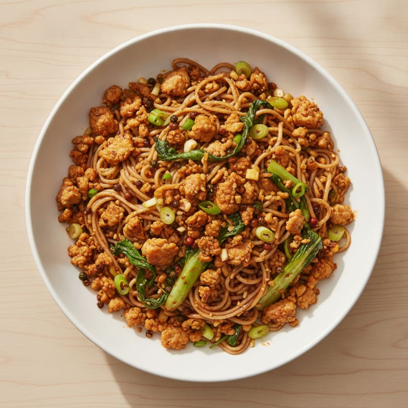 Sichuan Dan Dan Noodles with Chili Oil