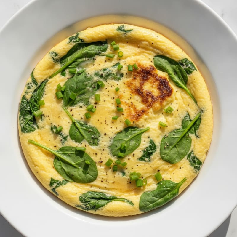 Savory Egg Custard with Herbs