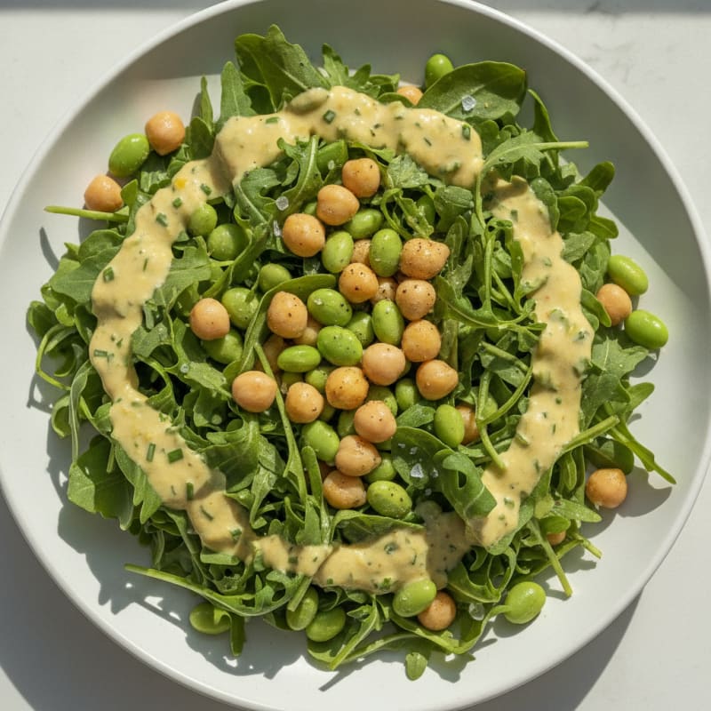 Arugula Salad with Lemon-Herb Vinaigrette
