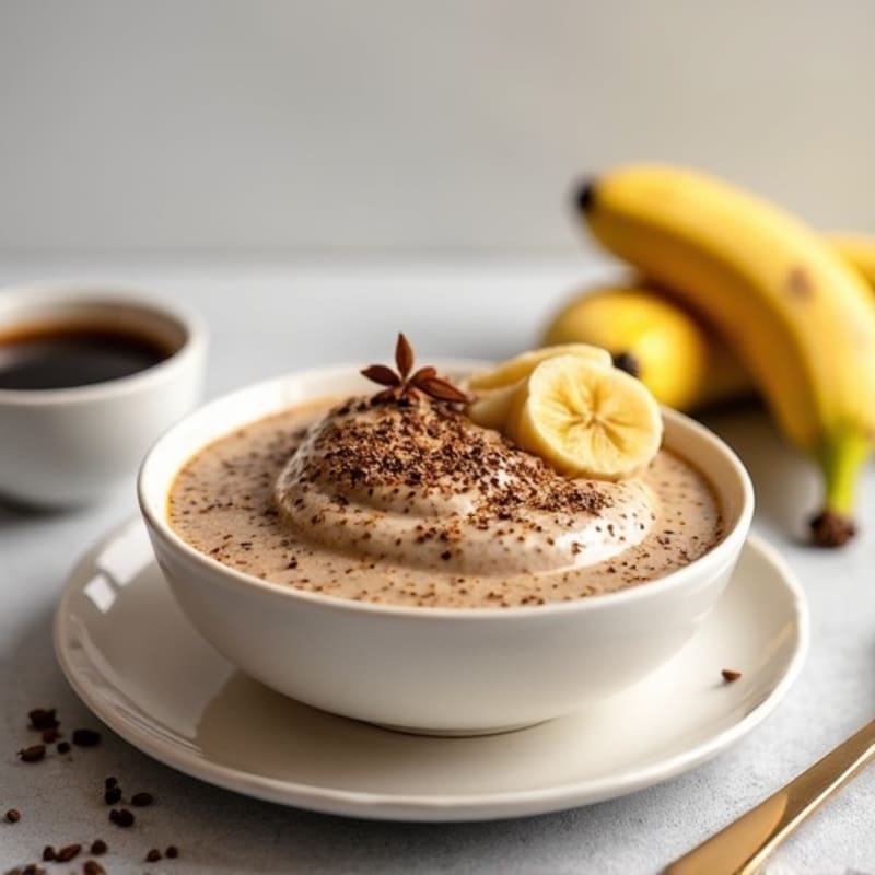 Creamy Coffee Protein Chia Pudding