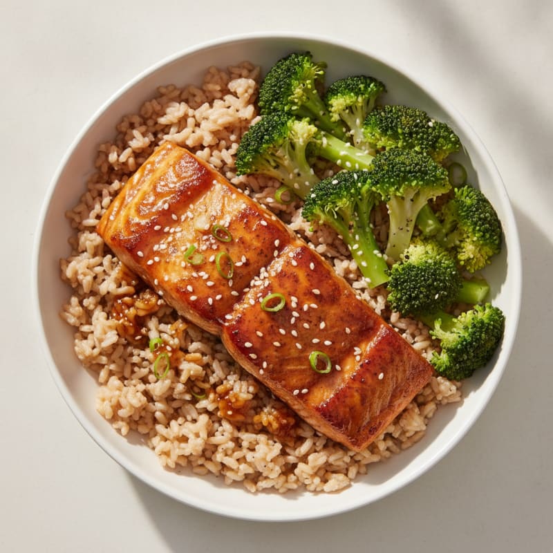 Teriyaki Glazed Salmon