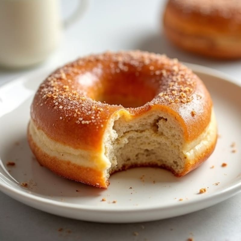 Protein-Packed Maple Cinnamon Baked Donut