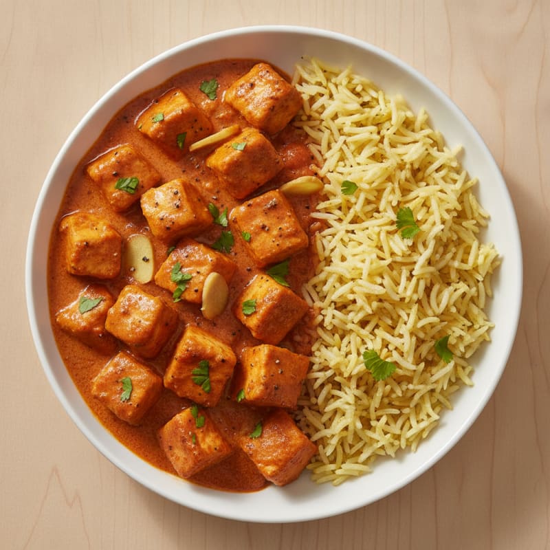 Spiced Butter Chicken with Basmati Rice