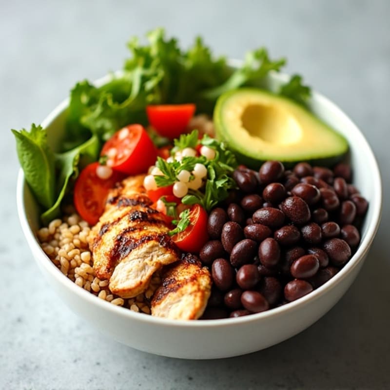 Hearty Black Bean Burrito Bowl