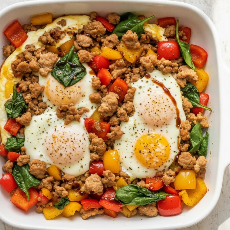 Sheet Pan Eggs and Veggies