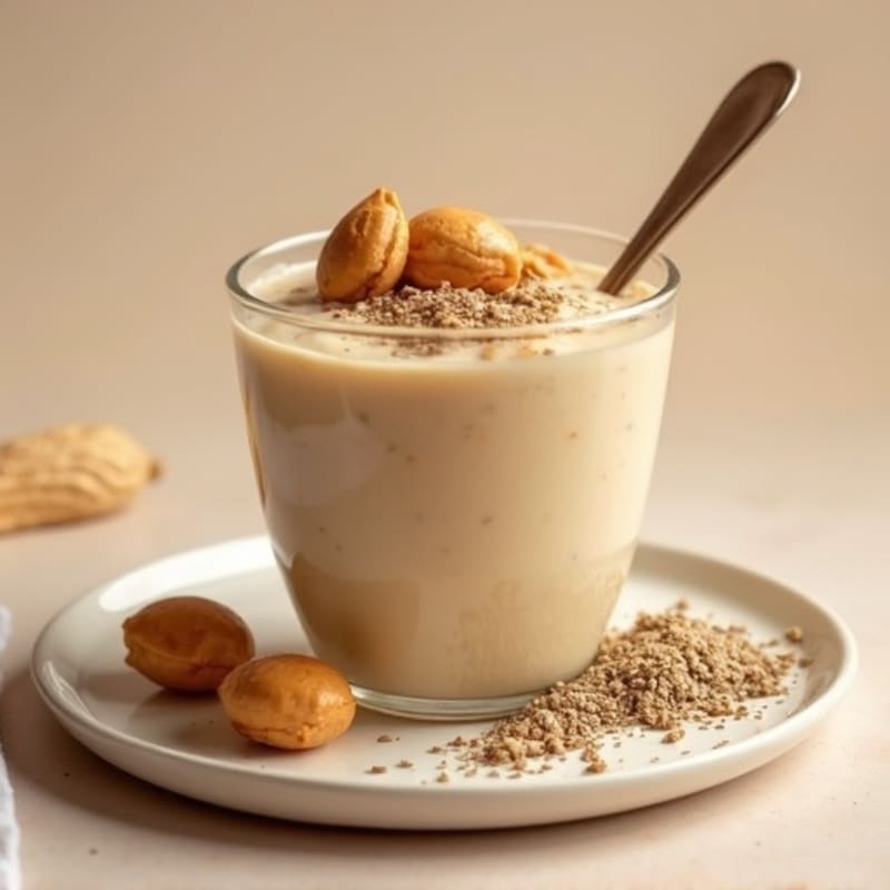 Creamy Peanut Butter Chia Protein Pudding