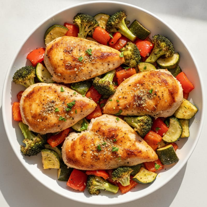 Roasted Vegetable Medley with Herbs