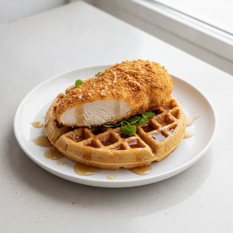 Golden Chicken & Waffles