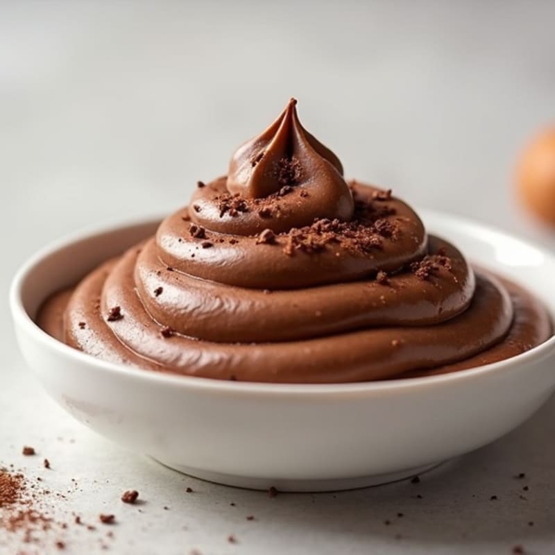 Silky Chocolate Protein Pudding with Greek Yogurt