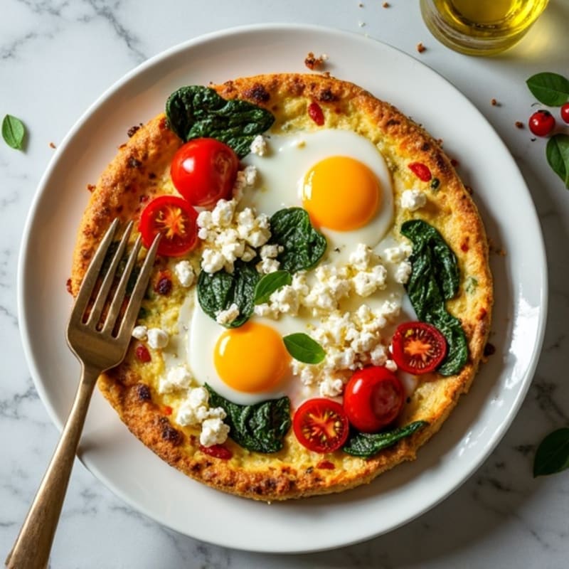 Silky Baked Egg and Roasted Vegetable Frittata