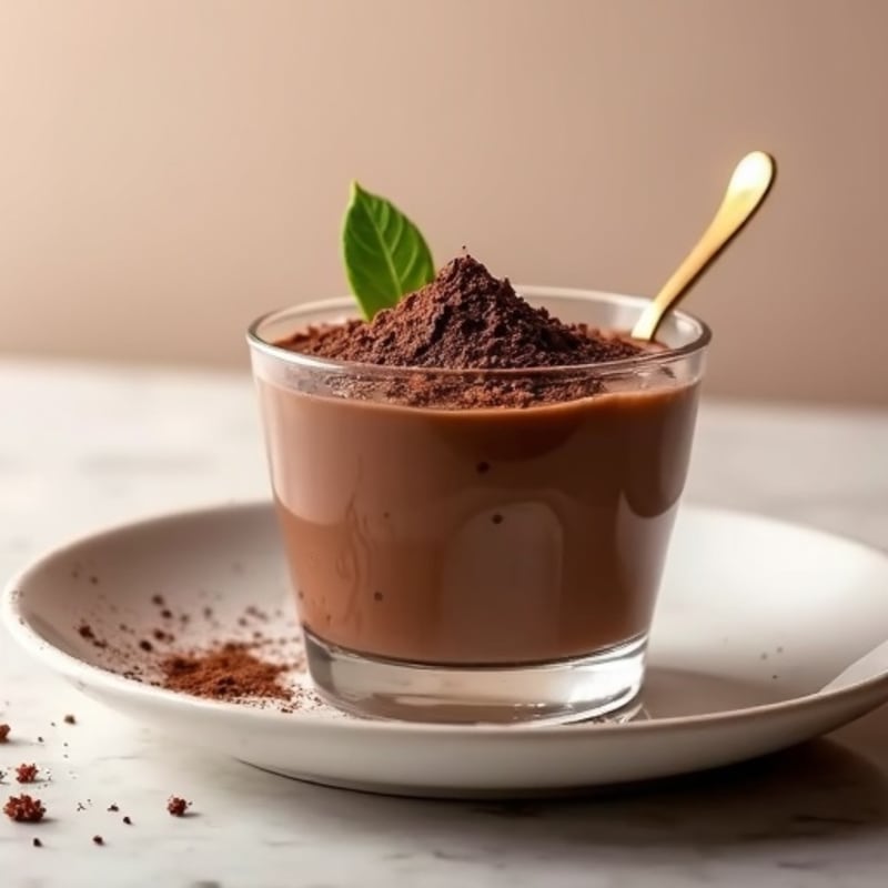 Silky Dark Chocolate Protein Mousse