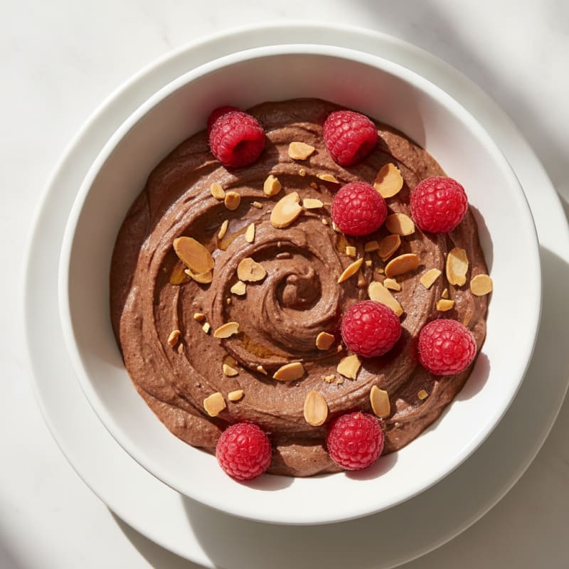 Creamy Cottage Cheese and Chocolate Protein Pudding