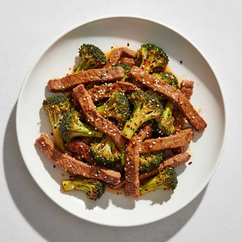 Tender Sesame Beef and Broccoli Stir-Fry
