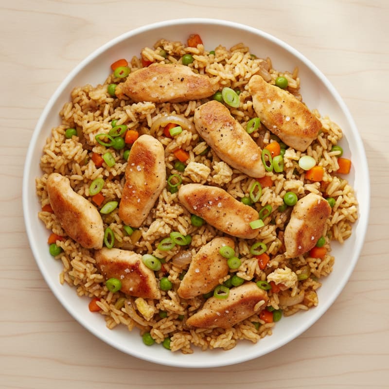 Chicken Fried Rice Skillet