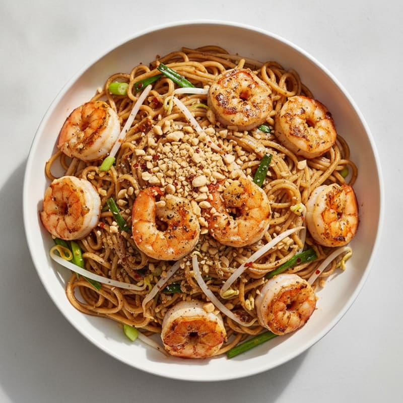 Shrimp Pad Thai Noodles