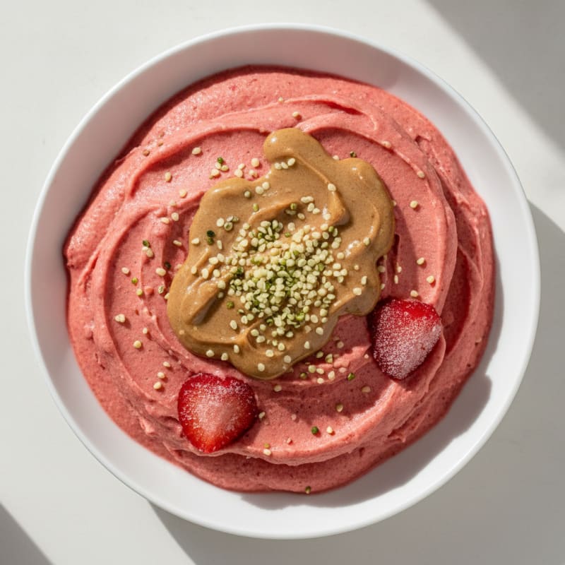 Ninja Creami Strawberry Sorbet