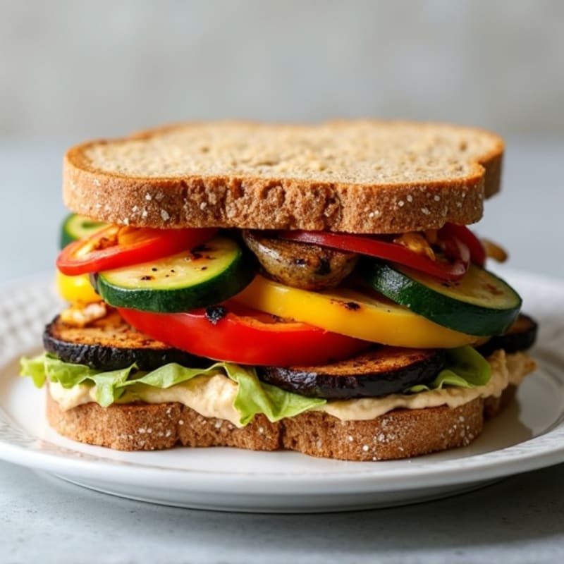 Hearty Grilled Vegetable Sandwich