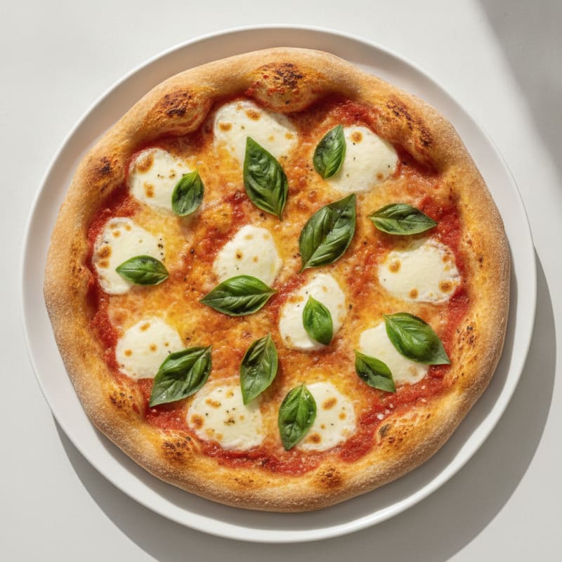 Classic Margherita Pizza with Fresh Basil