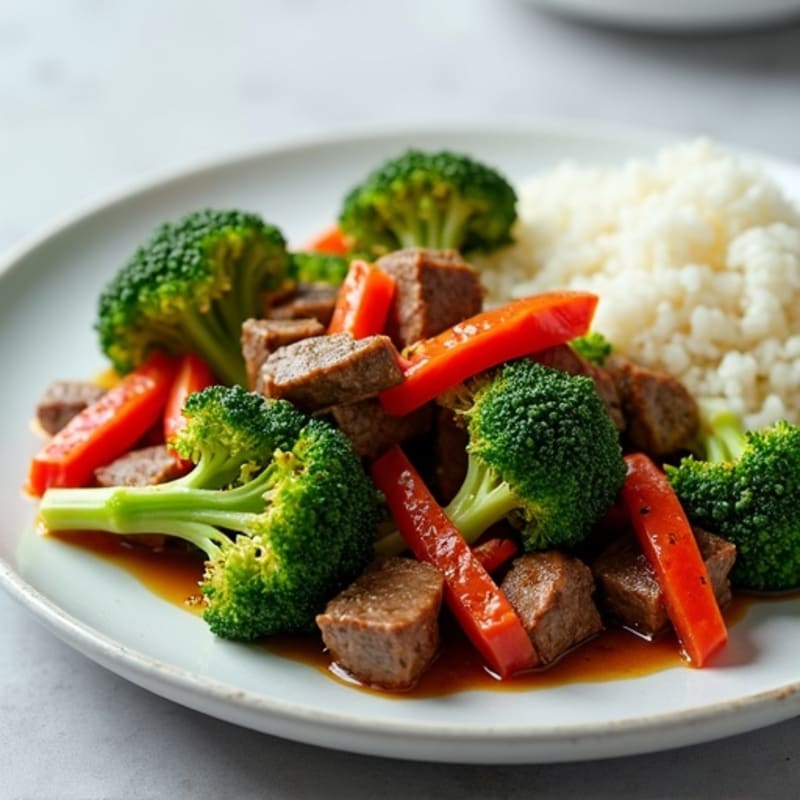 Healthy Beef and Broccoli Stir-Fry