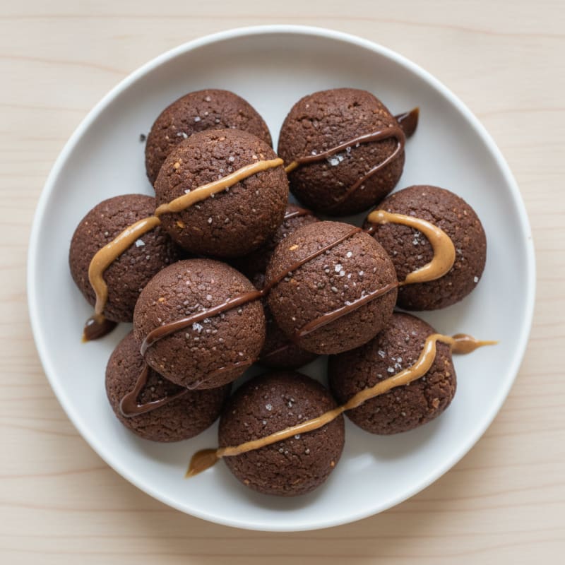 Chocolate Peanut Butter Protein Bites