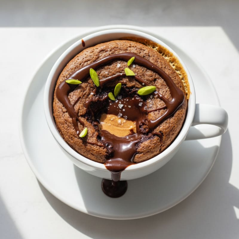 Decadent Chocolate Protein Mug Cake