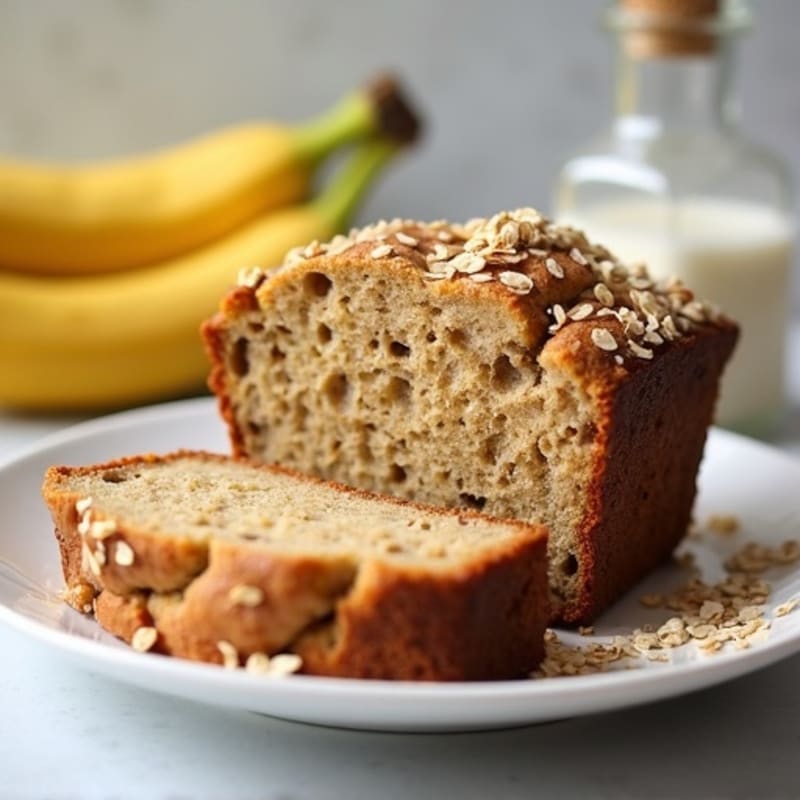 Fluffy High-Protein Banana Bread