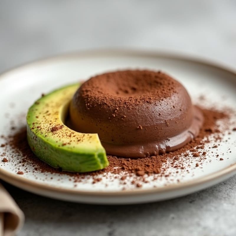 Silky Dark Chocolate Avocado Mousse