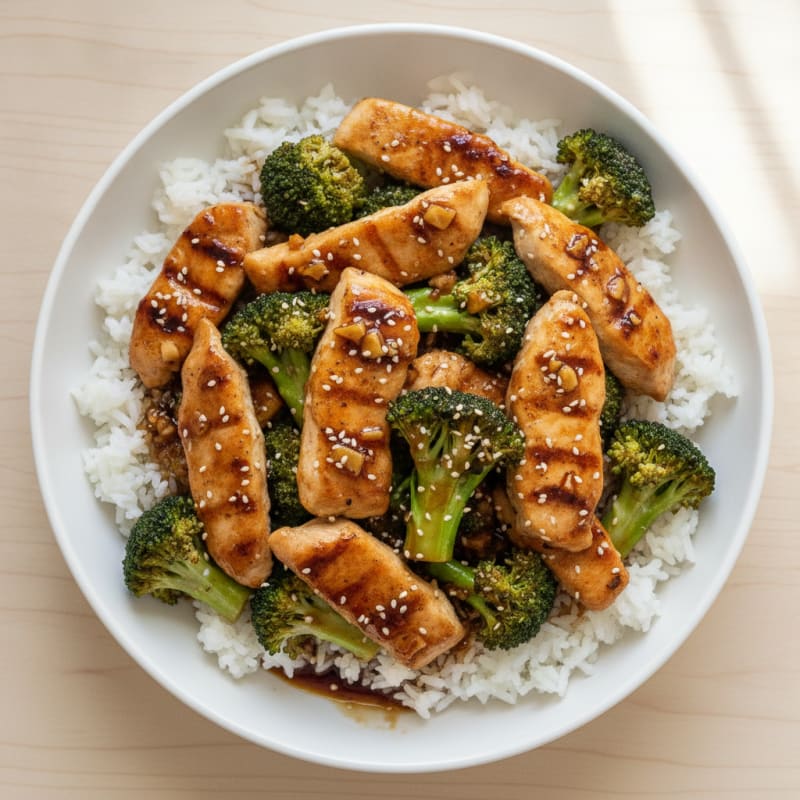 Teriyaki Chicken and Broccoli Stir-Fry