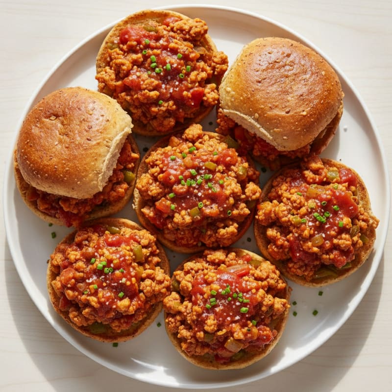 Sweet and Tangy Sloppy Joe Sliders