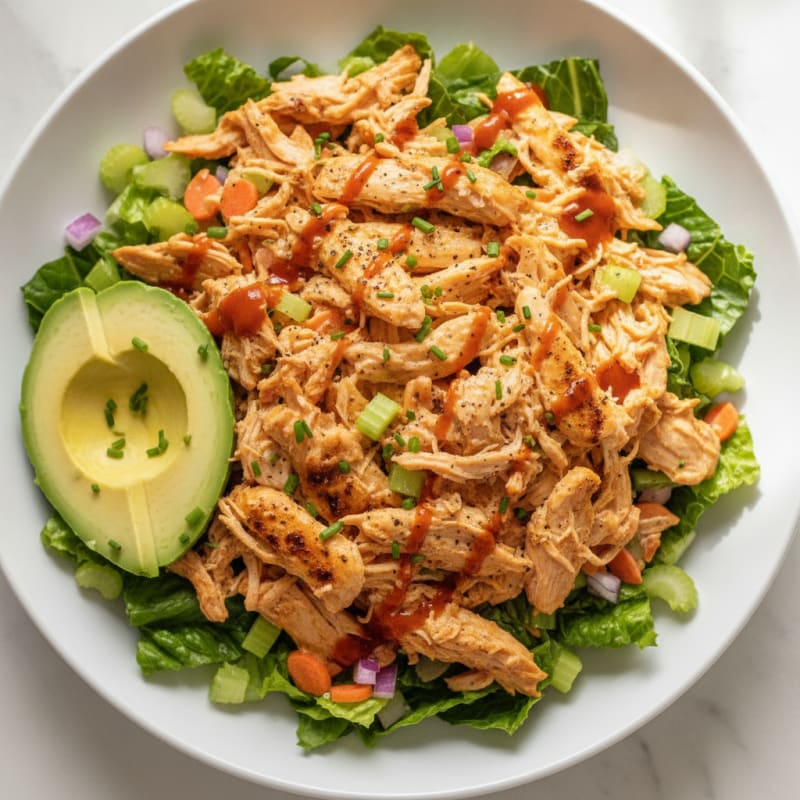 Buffalo Chicken Salad with Greek Yogurt