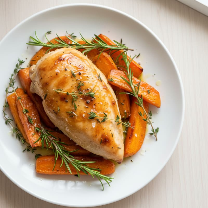 Herb-Roasted Chicken with Root Vegetables
