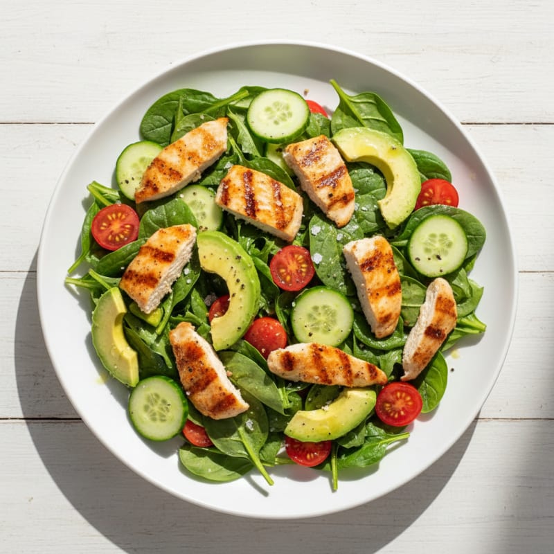 Quick Chicken and Avocado Salad