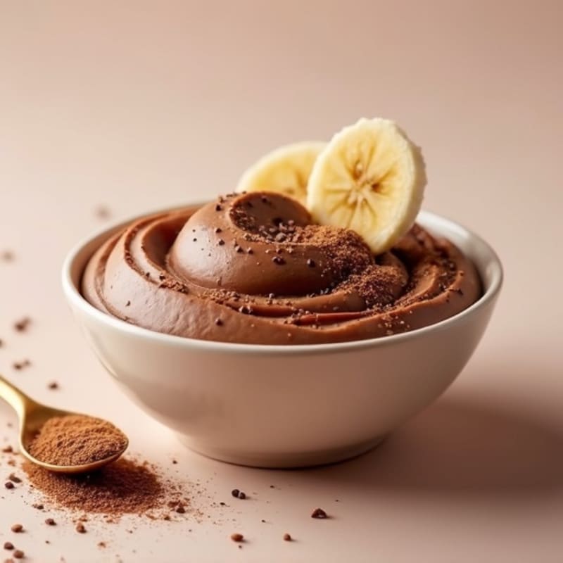 Silky Chocolate Protein Pudding