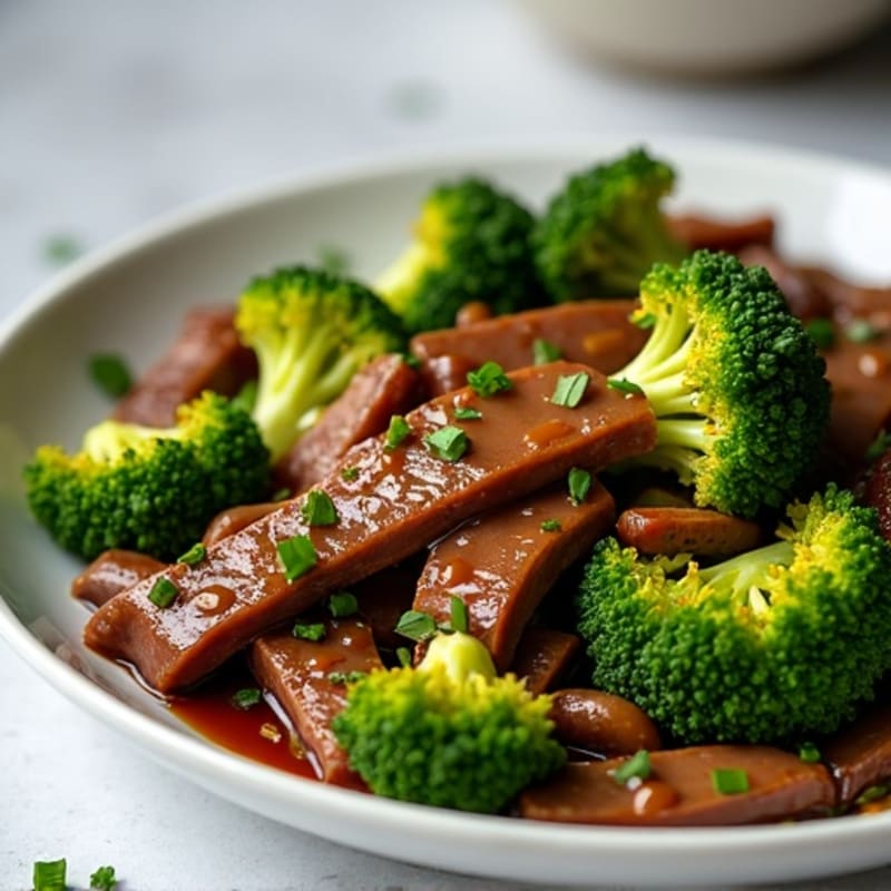 Ginger-Garlic Beef and Broccoli Stir-Fry