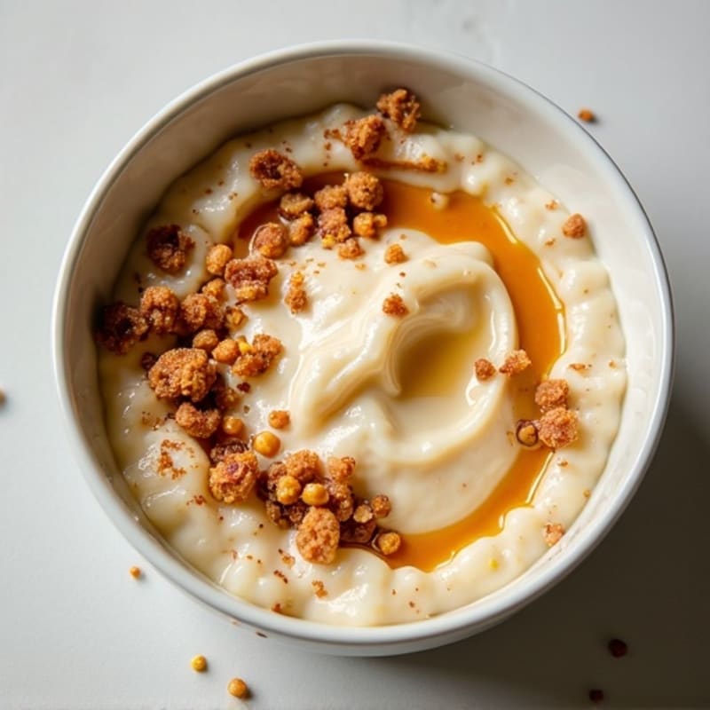 Protein Rice Pudding with Lentils