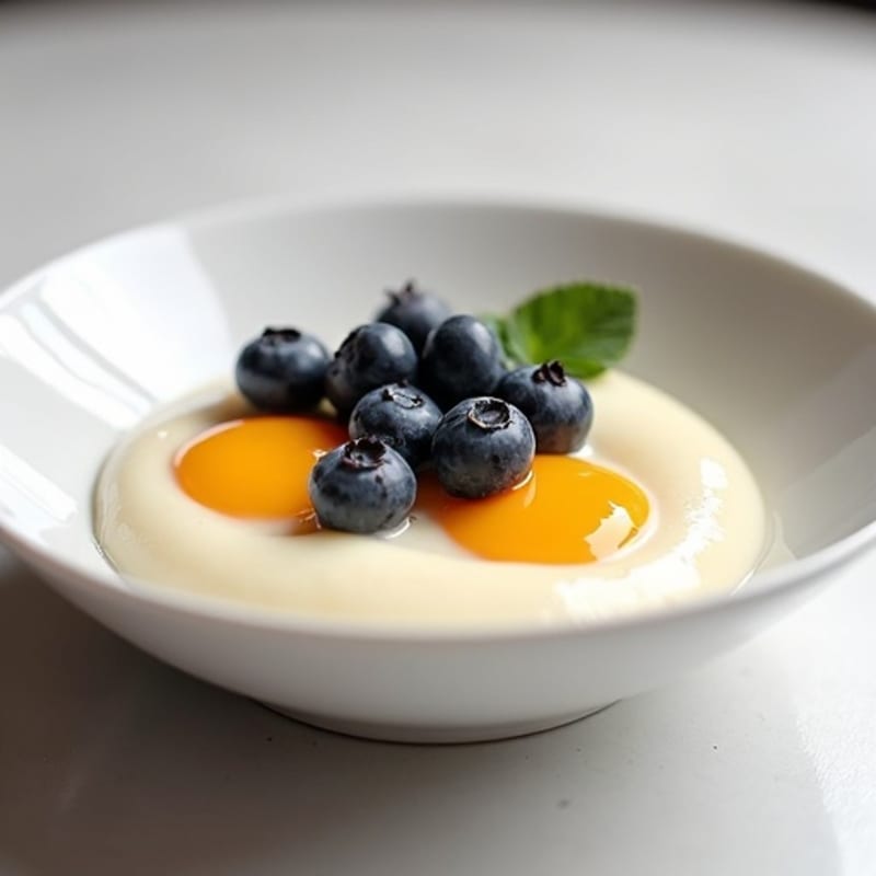 Protein-Packed Vanilla Bean Custard Bowl