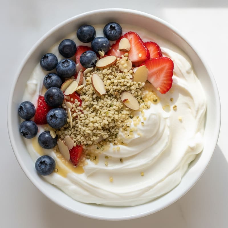 Quick Berry Yogurt Parfait