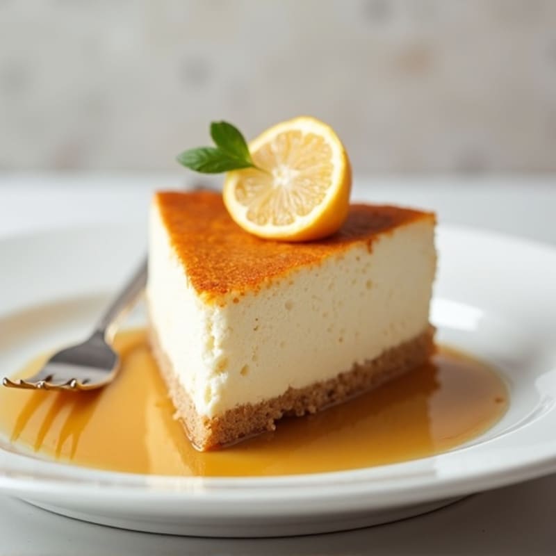 Creamy Greek Yogurt Protein Cheesecake