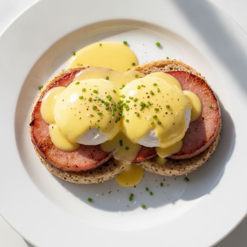 Classic Eggs Benedict with Hollandaise