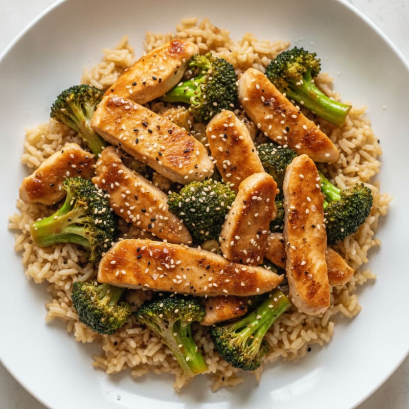 Teriyaki Chicken and Broccoli Stir-Fry