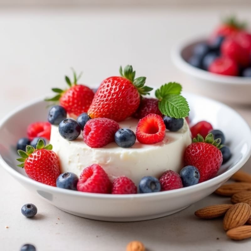 Cottage Cheese with Fresh Berries