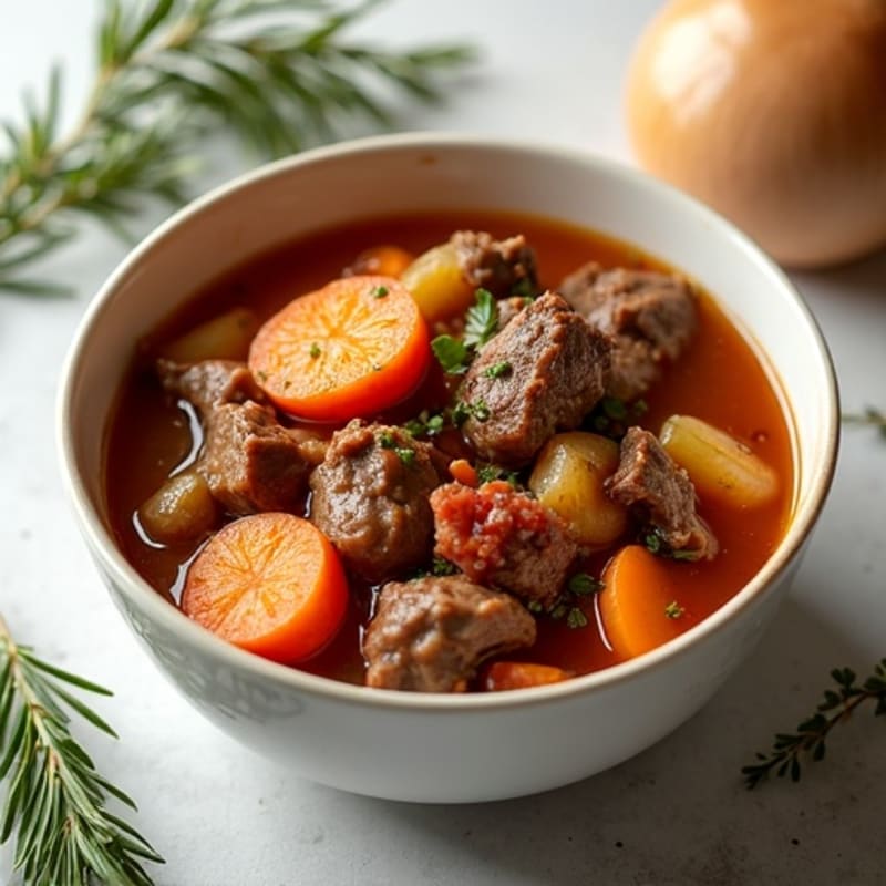 Hearty Root Vegetable Beef Stew
