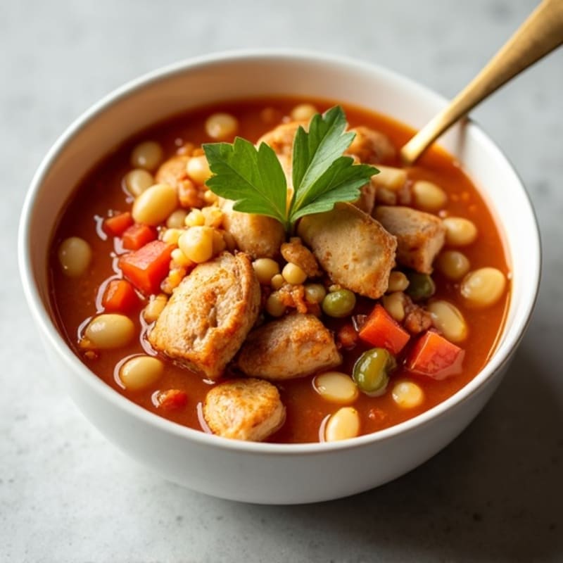 Hearty Chicken White Bean Chili