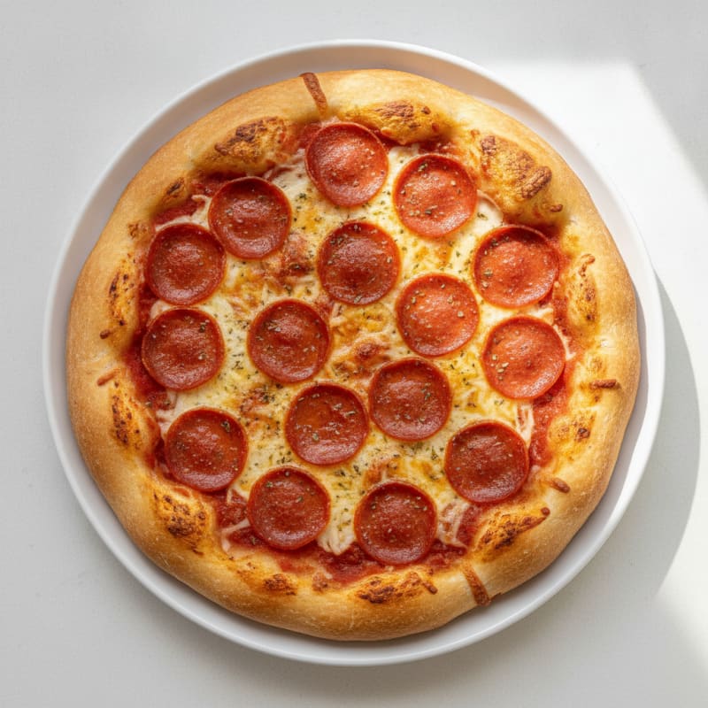 Pepperoni Stuffed Crust Pizza