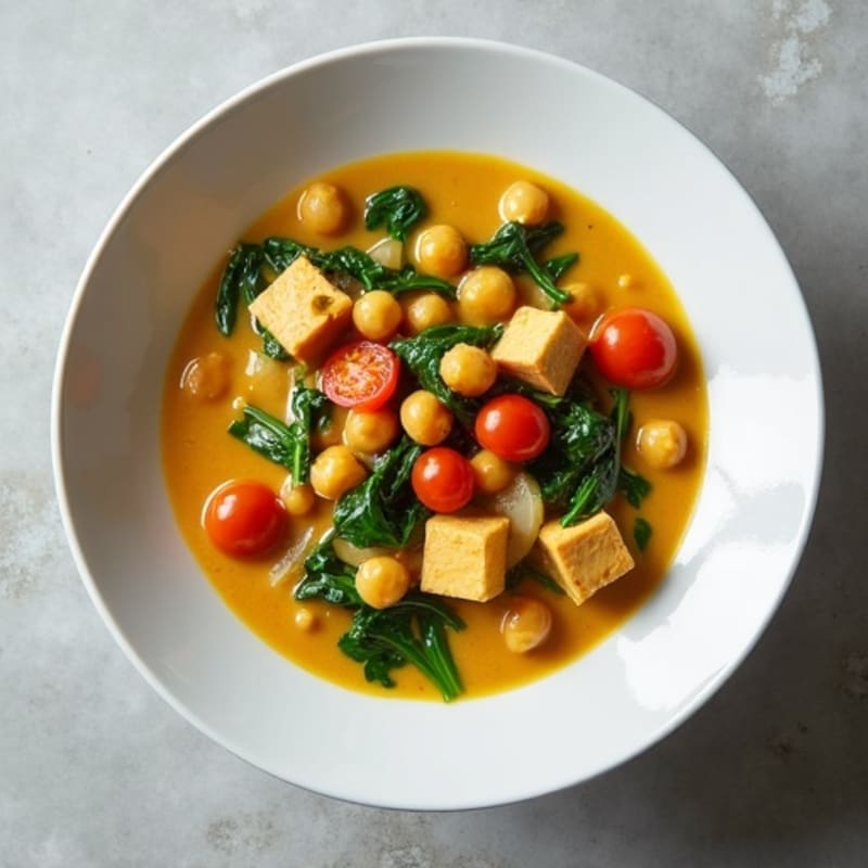 Creamy Coconut Curry Chickpea Stew