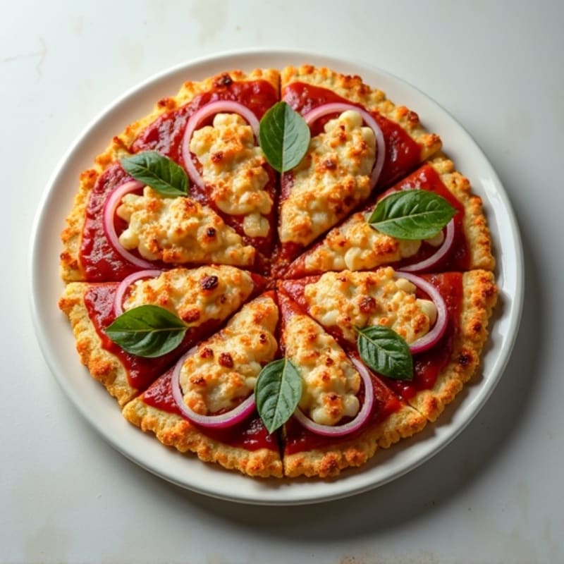 Healthy High-Protein BBQ Chicken Pizza